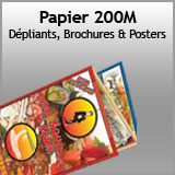 Papier 200M - Papier 200M - Dépliants, Brochures & Posters