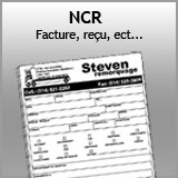 NCR - Facture, reçu & estimation