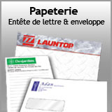 Papeterie - Entête de lettre & enveloppe